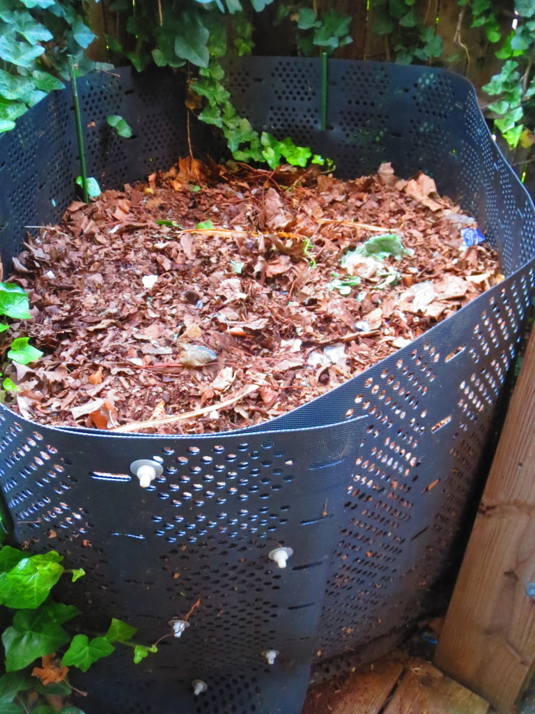cured compost bin
